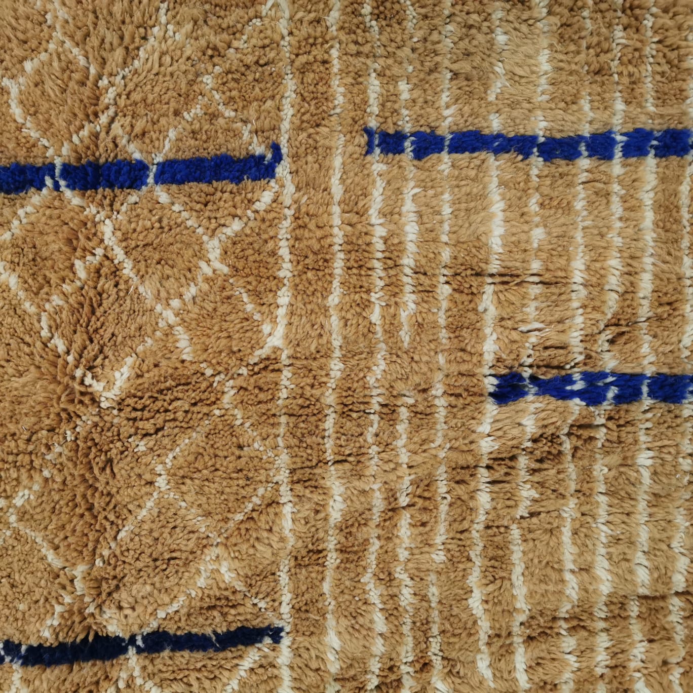 Moroccan Berber Wool Rug - Bespoke Design Handcrafted