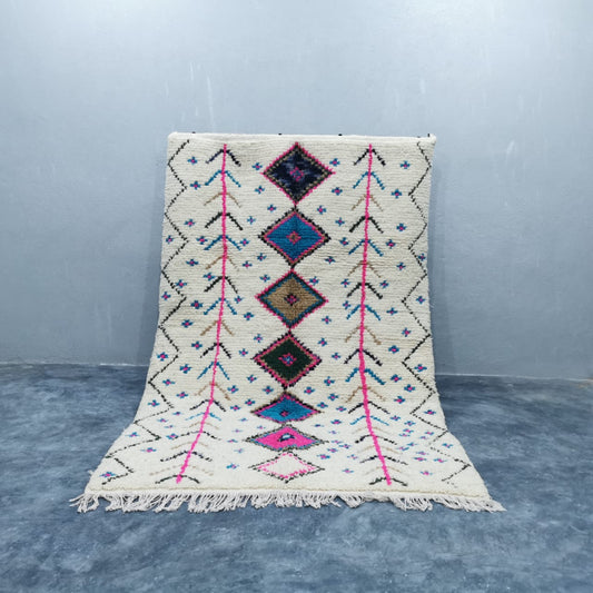 Moroccan Berber Wool Rug Handmade to Perfection