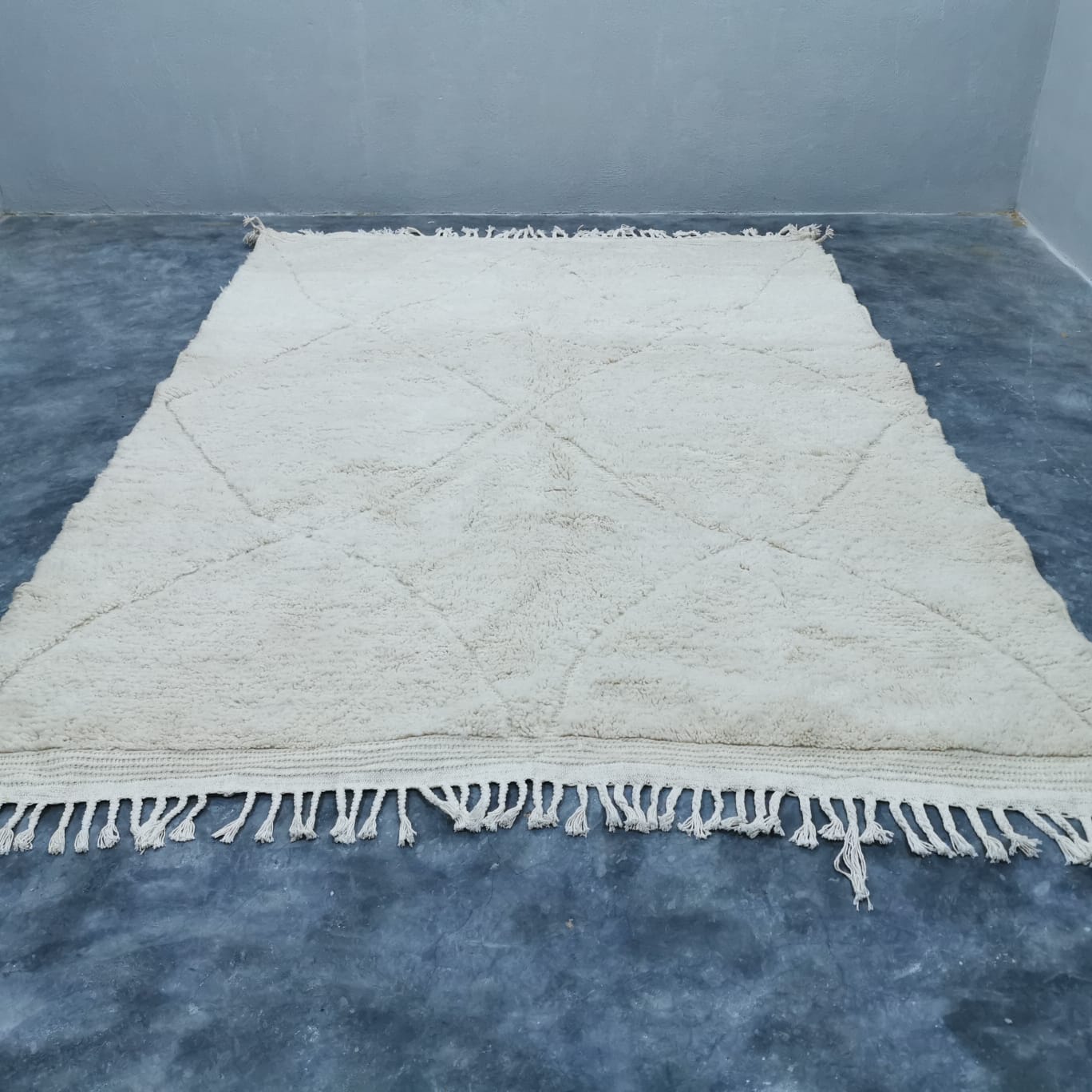 Classic Beni Ourain Style Wool Rug Timeless Appeal
