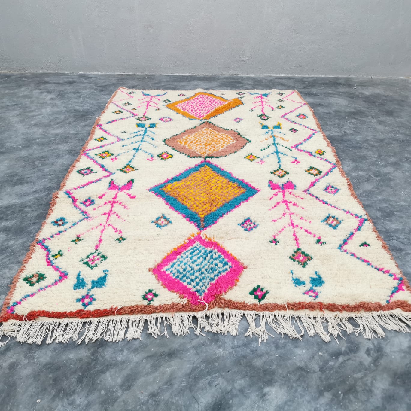 Modern Berber Teppich Contemporary Chic