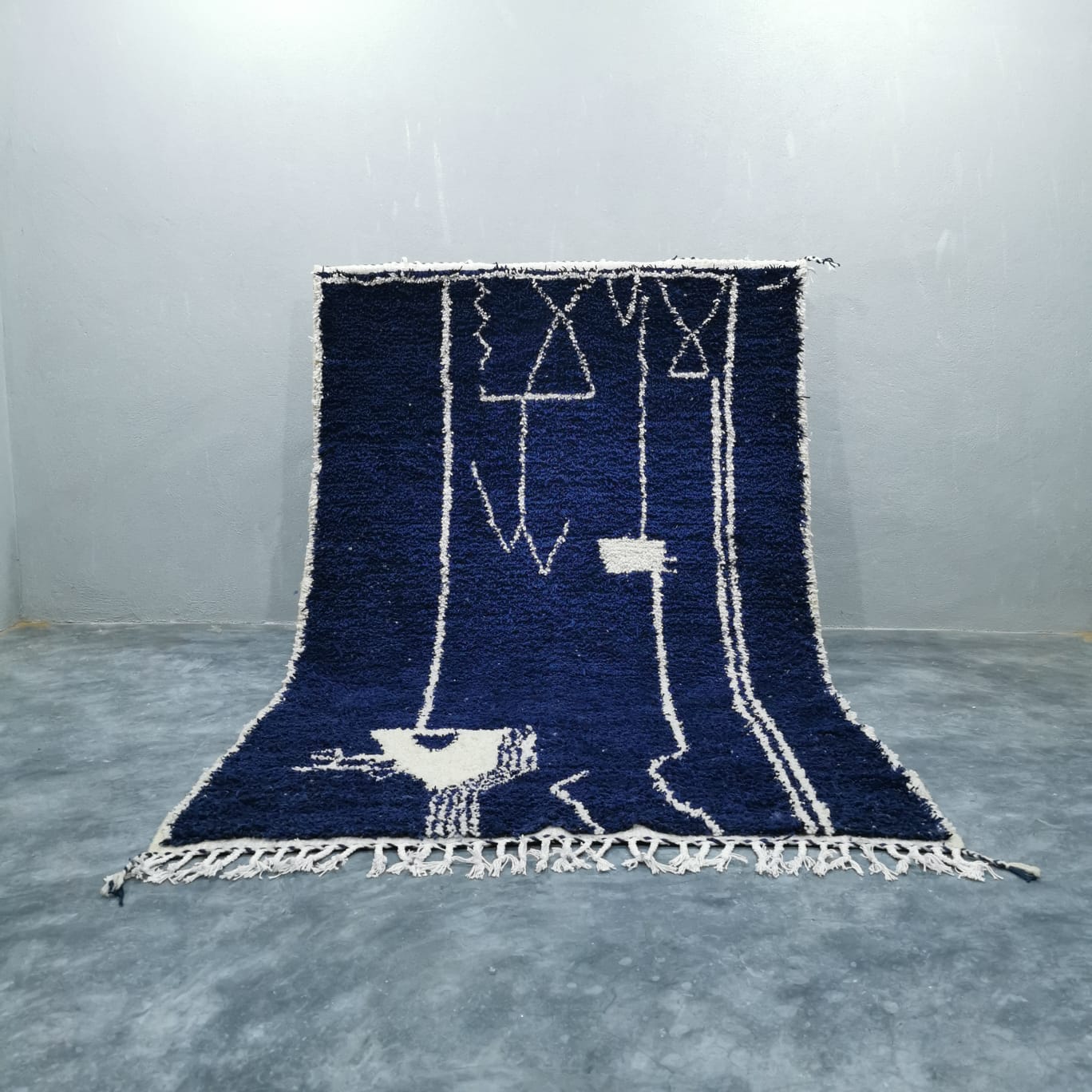 Modern Berber Carpet Chic Moroccan Home Accent