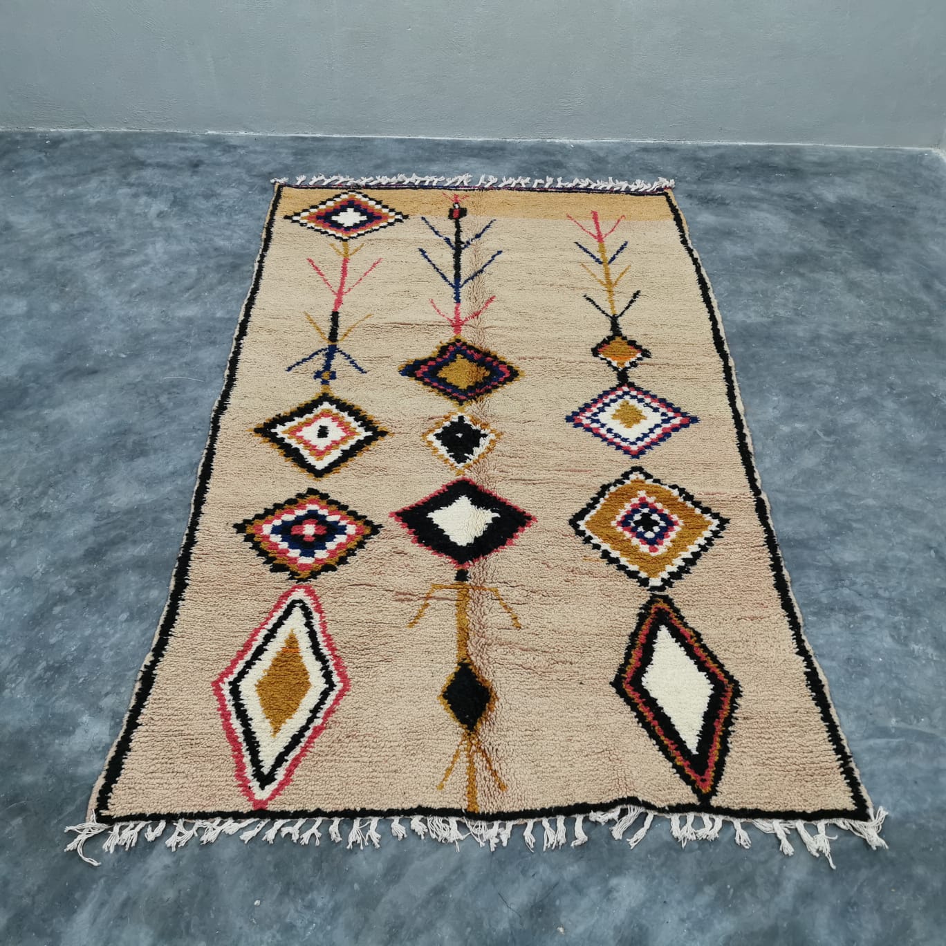 Marrakech Handcrafted Wool Rugs Authentic Moroccan Charm