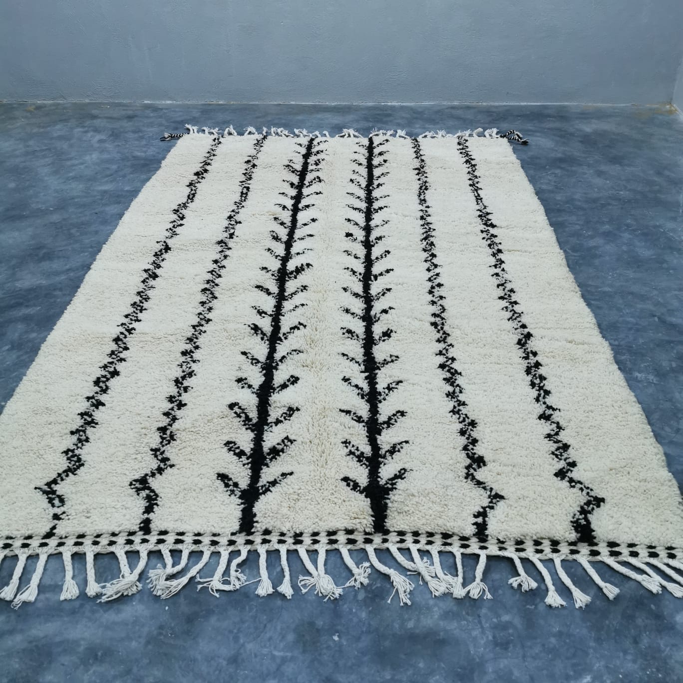 Handmade Moroccan Berber Rug Cultural Masterpiece