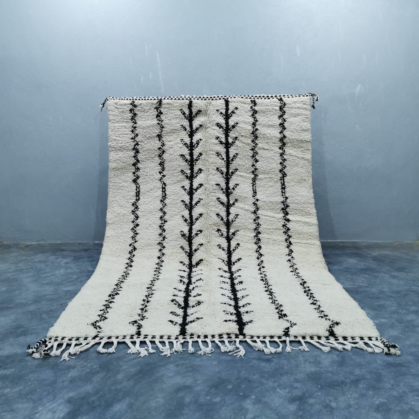 Handmade Moroccan Berber Rug Cultural Masterpiece