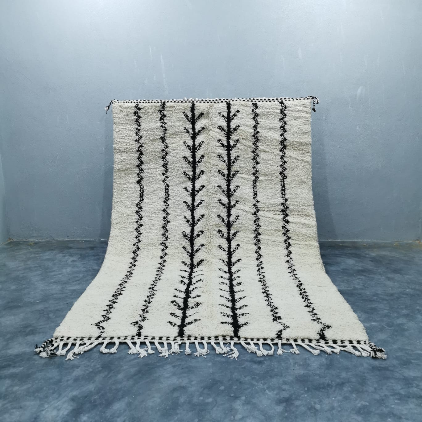 Handmade Moroccan Berber Rug Cultural Masterpiece