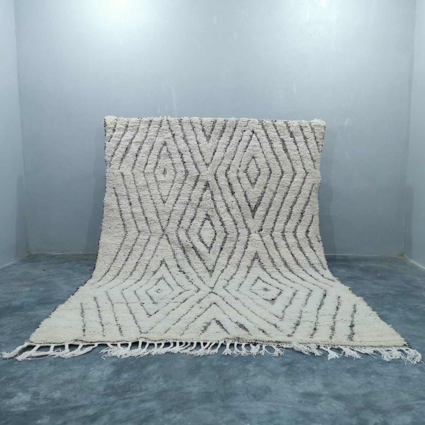 Fresh Beni Ourain Style Rug Modern Decor Accent