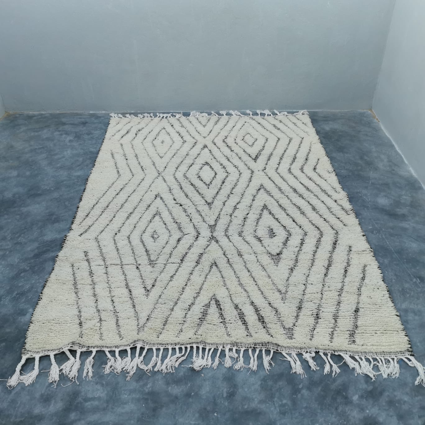 Fresh Beni Ourain Style Rug Modern Decor Accent